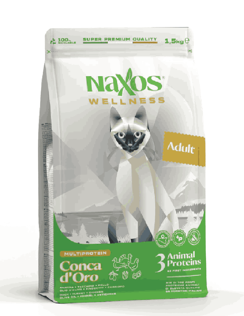 NAXOS Adult Duck Chicken & Turkey 1.5 KG