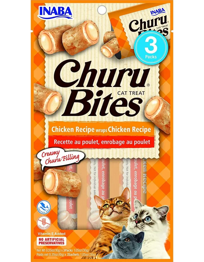 INABA CAT CHURU BITES (CHICKEN RECIPE)