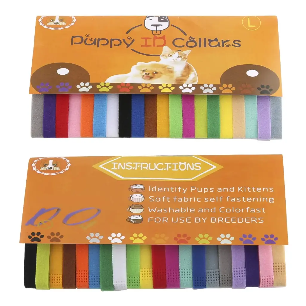 Puppy ID Collars (20 pcs Pack)