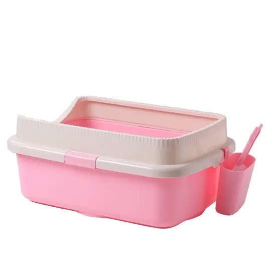 CLOSED CAT LITTER BOX WITH SCOOP YL004