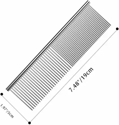 SS Beauty Comb Both Dense & Sparse Teeth 