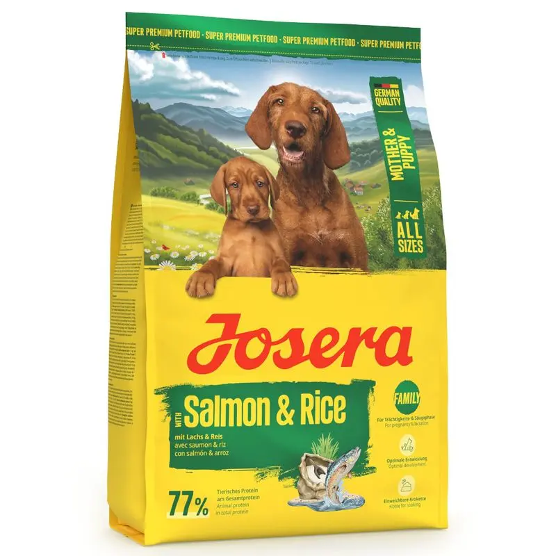 JOSEAR MOTHER & PUPPY WITH SALMON & RICE 3 KG