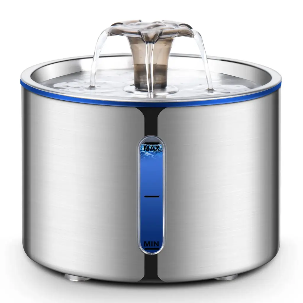SS Pet Water Dispenser Fountain 1.6 L
