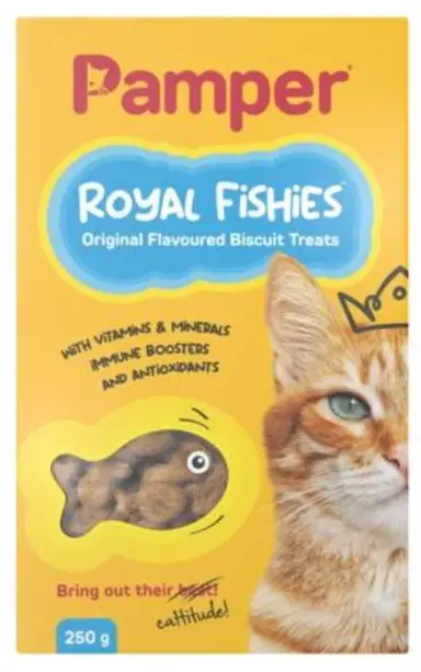 PAMPER ROYAL FISH BISCUITS ORIGINAL 250 GR