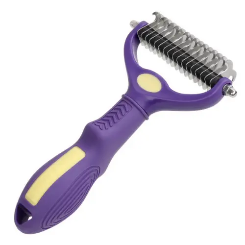 PET BROTHER DOUBLE KNOT COMB 10CM WIDTH (94306)