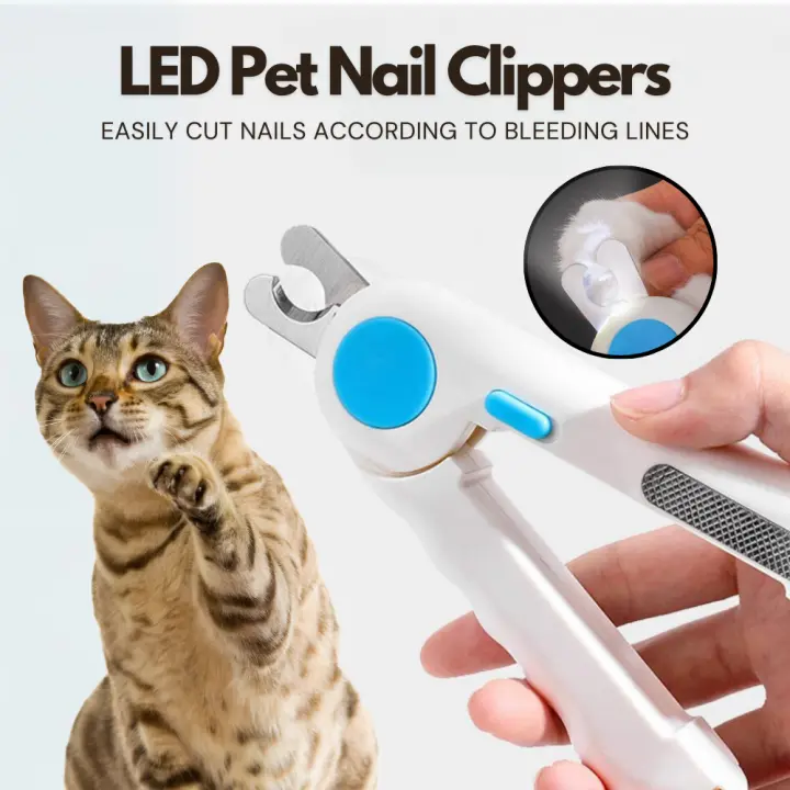 LED NAIL CLIPPER FOR DOGS AND CATS