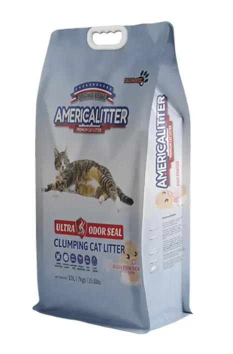 AMERICA BENTONITE ACTIVATED CARBON CAT LITTER