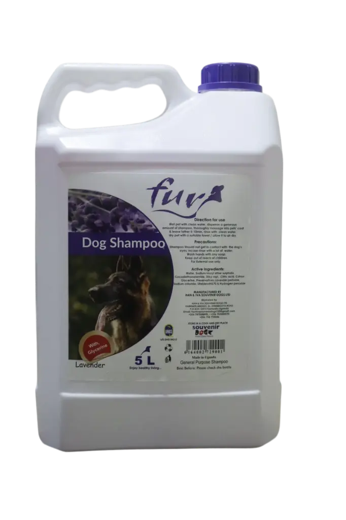 FUR REGULAR DOG SHAMPOO 5 LTR