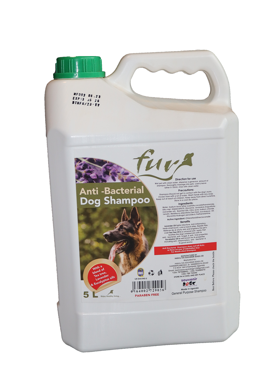 FUR ANTI BACTERIAL 5 LTR