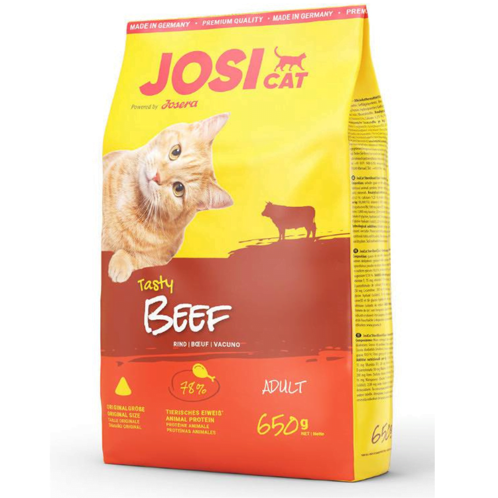 JOSERA JOSI CAT TASTY BEEF 650GR