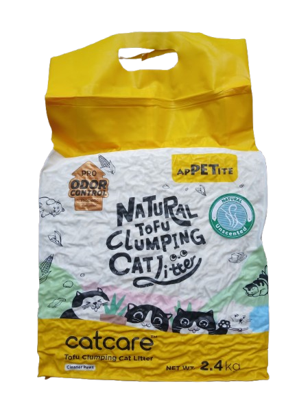 Cat Litter Tofu Unsented 2.4 KG