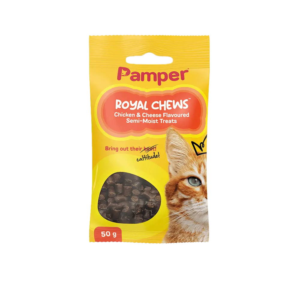 PAMPER ROYAL CHEWS CHICKEN & CHEESE 50 GR