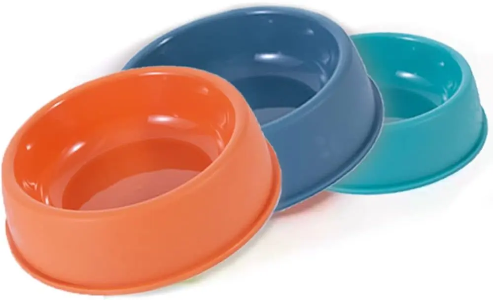 FROSTED FOOTPRINT PLASTIC BOWL 16CM