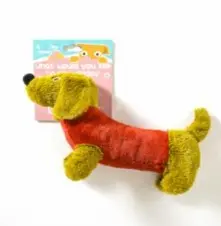 DACHSHUND SOFT DOG TOY 35CM