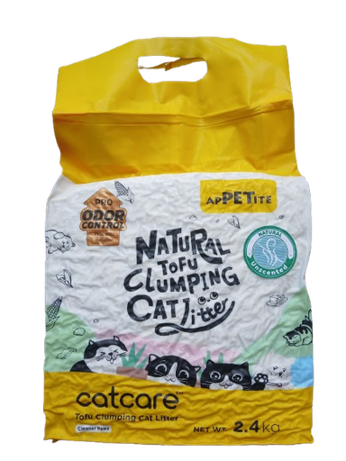Cat Litter Tofu Unsented 2.4 KG