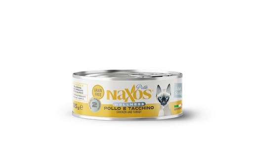 NAXOS Wellness Cat Sterilight Pate Chicken & Turkey 85 GR