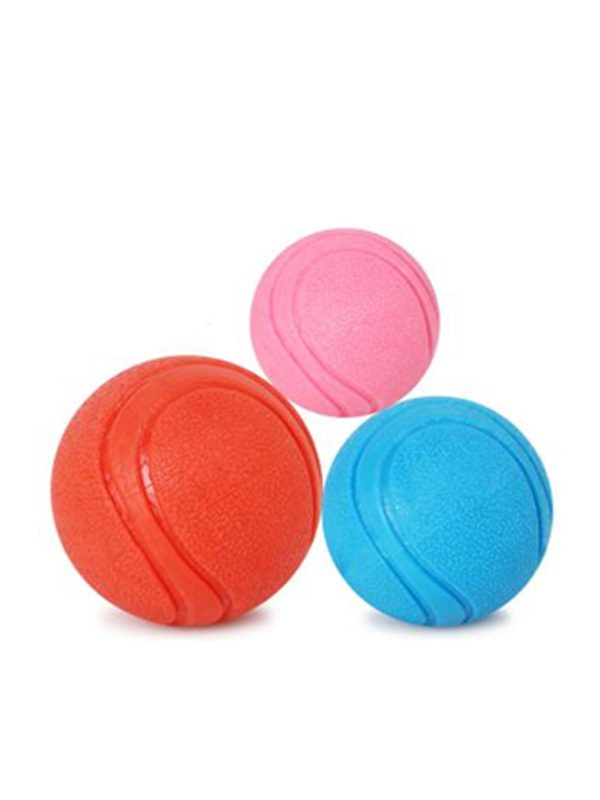 Natural rubber pattern bouncy ball