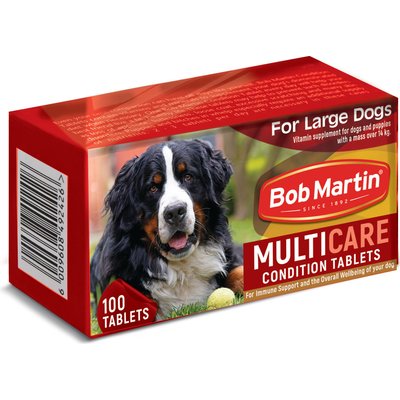 Bob Martin MULTI-CARE CONDITION for LARGE DOGS 100 TABLETS